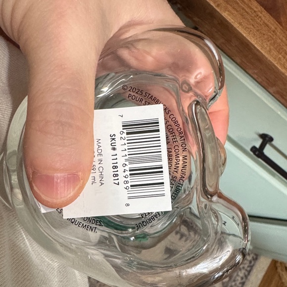 Starbucks bearista glass cup - Picture 4 of 4